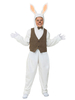 Faschingskostüm Kid Halloween Kostüm Osterhase Weiß Jumpsuit Mit Weste 3-teiliges Kostüm Set Karneval Kostüm Karneval Kostüm