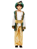Faschingskostüm Kids Arabian Cosplay Print Dunkelgrün Kinder Cosplay Kostüme Karneval Kostüm