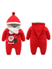Faschingskostüm Kigurumi Onesie Pyjamas Christmas Red Baumwolloverall Karneval Kostüm