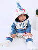 Faschingskostüm Kigurumi Onesie Pyjamas Dinosaur Toddler Cotton Jumpsuit Karneval Kostüm