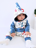 Faschingskostüm Kigurumi Onesie Pyjamas Dinosaur Toddler Cotton Jumpsuit Karneval Kostüm