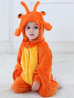 Faschingskostüm Kigurumi Onesie Pyjamas Hummer Brown Kleinkind Cartoon Overall Karneval Kostüm