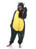 Faschingskostüm Kigurumi Onesie Pyjamas Krokodilgrün Flanelloverall Kigurumi Kostüme Karneval Kostüm