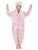 Faschingskostüm Kigurumi Onesie Pyjamas Starlet Pink Kid Flanelloverall Karneval Kostüm