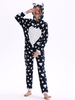 Faschingskostüm Kigurumi Onesie Pyjamas Sweetheart Bunny Tiefblauer Flanelloverall Kigurumi Kostüme Karneval Kostüm
