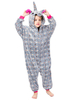 Faschingskostüm Kigurumi Onesie Pyjamas Unicorn Kinder Flanell Easy Toilet Jumpsuit Karneval Kostüm