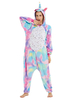 Faschingskostüm Kigurumi Onesie Pyjamas Vergoldung Einhorn Erwachsene Flanell Einfache Toilette Overall Kigurumi Kostüme Karneval Kostüm