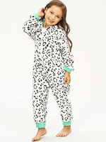 Faschingskostüm Kigurumi Onesie Pyjamas Zebramuster Kid Flannel Jumpsuit Karneval Kostüm