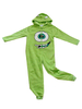 Faschingskostüm Kigurumi Pyjamas Monster Uni Mike Onesie grün Flanell Langarm Nachtwäsche Kostüm für Erwachsene