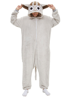 Faschingskostüm Kigurumi Pyjamas Onesie Cartoon Katze Adult Hellgrau Easy Toilet Kigurumi Kostüme Karneval Kostüm