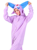 Faschingskostüm Kigurumi Pyjamas Onesie Nidoran Flanelloverall für Erwachsene Kigurumi Kostüme Karneval Kostüm