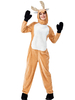 Faschingskostüm Kigurumi Pyjamas Onesie Rentier Nachtwäsche Overall für Erwachsene Karneval Kostüm