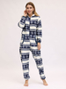 Faschingskostüm Kigurumi Pyjamas Onesie Weihnachten Adult Blue Flanell Jumpsuit Kigurumi Kostüme Karneval Kostüm