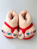 Faschingskostüm Kigurumi Pyjamas Weihnachten Multicolor Slipper Schuhe Kostümzubehör