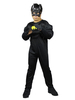 Faschingskostüm Kinder Batman Cosplay Schwarz Maske Overall 2 Stück Kinder Cosplay Kostüme Halloween Karneval Kostüm Karneval Kostüm