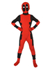 Faschingskostüm Kinder Deadpool Kostüm Kinder Rot Karneval Cosplay Suphero Spandex Overall Karneval Kostüm