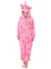 Faschingskostüm Kinder Einhorn Kostüm 2021 Karneval Rosa Dreaming Star Flanell Overalls Karneval Kostüm