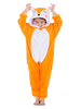 Faschingskostüm Kinder Fox Kigurumi Onesie Pyjamas Flanell Jumpsuits Karneval Kostüm Karneval Kostüm