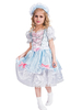 Faschingskostüm Kinder Halloween Kostüm Bogen Rüschen Hirtin Prinzessin Kleid Kinder Cosplay Kostüme Karneval Kostüm