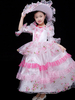 Faschingskostüm Kinder Halloween Kostüme Blumen Tüll Rüschen Rosa Prinzessin Kinderkleid Karneval Kostüm Karneval Kostüm