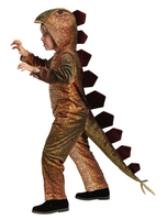 Faschingskostüm Kinder Karneval kostüm Polyester Polyester in Braun Set Dinosaurier Overall Karneval Kostüm Karneval Kostüm