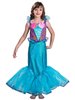 Faschingskostüm Kinder Meerjungfrau Cosplay Rüschen Fisch Print Aqua Kleid Kinder Cosplay Kostüme Karneval Kostüm