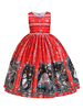 Faschingskostüm Kinder Weihnachten Cosplay Weihnachtsmann Rotes Kleid Kinder Cosplay Kostüme Karneval Kostüm