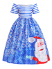 Faschingskostüm Kinder Weihnachten Cosplay Weihnachtsmann Streifen Kinder Cosplay Kostüme Karneval Kostüm