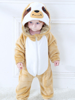 Faschingskostüm Kleinkinder Sloth Kigurumi Pajamas 2021 Onesie Flanell Overalls Für Kids Karneval Kostüm Karneval Kostüm