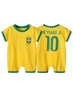 Faschingskostüm Kostüm Kinder Neymar 2021 FIFA WM Kurzarm Overalls Karneval Kostüm Karneval Kostüm