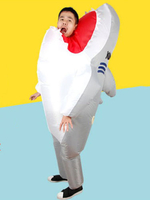 Faschingskostüm Kostüme in Grau Unisex Polyester Kunststoff für Erwachsenen und Mardi Gras mit Thema von Tier und Accessoires&Overall Karneval Kostüm