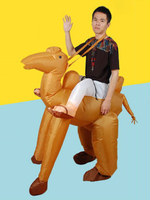 Faschingskostüm Kostüme in Hellbraun Unisex Polyester Kunststoff für Erwachsenen und Mardi Gras mit Thema von Tier und Hut&und Accessoires&Hose Karneval Kostüm