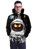 Faschingskostüm-Kostüme Schwarz Unisex Top Polyester Top Urlaub Kostüme