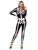 Faschingskostüm-Kostüme Schwarze Damen Stretch Jumpsuit Polyester Trikot Urlaub Kostüme