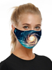 Faschingskostüm Kostümzubehör Mask Universe Print