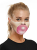 Faschingskostüm Kostümzubehör Maske Blow Bubbles 3D-Druck