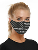 Faschingskostüm Kostümzubehör Maske Camo 4. Juli Drucken