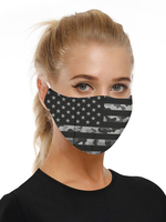 Faschingskostüm Kostümzubehör Maske Camo 4. Juli Drucken