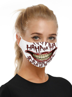 Faschingskostüm Kostümzubehör Maske LOL Print