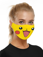 Faschingskostüm Kostümzubehör Maske Pokemon Print