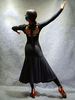 Faschingskostüm Latin Dance Kostüm Schwarze Frauen Milch Seidenkleid Freisteller Tanzen Tragen Karneval Kostüm Karneval Kostüm