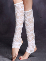 Faschingskostüm Latin Dance Socken Spitze Bauchtanz Trainingszubehör Karneval Kostüm
