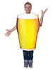 Faschingskostüm Lebensmittelkostüm Bier Erwachsene Unisex Gelb Lustige Kostüme Karneval Kostüm Karneval Kostüm