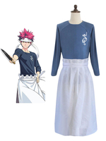 Faschingskostüm Lebensmittelkriege Shokugeki No Soma Yukihira Soma Karneval Cosplay Kostüm Karneval Kostüm