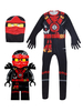Faschingskostüm LEGO Ninjago Spinjitzu Masters Of Cosplay Kostüme für Kinder