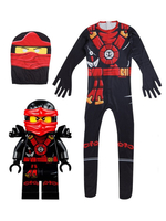 Faschingskostüm LEGO Ninjago Spinjitzu Masters Of Cosplay Kostüme für Kinder