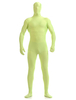 Faschingskostüm Lime grün Lycra Spandex Zentai-Anzug für Männer