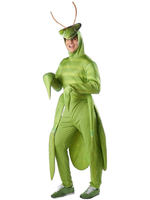Faschingskostüm Mantis Kostüme Unisex Green Jumpsuit