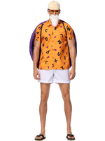 Faschingskostüm Männer Karneval Kostüm-Kostüme Letters Print Animal Tortoise Bart Top Urlaub Kostüme Karneval Kostüm