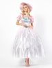 Faschingskostüm Märchenhafte Prinzessin Halloweem Women Pink Dresses Set Karneval Kostüm Karneval Kostüm